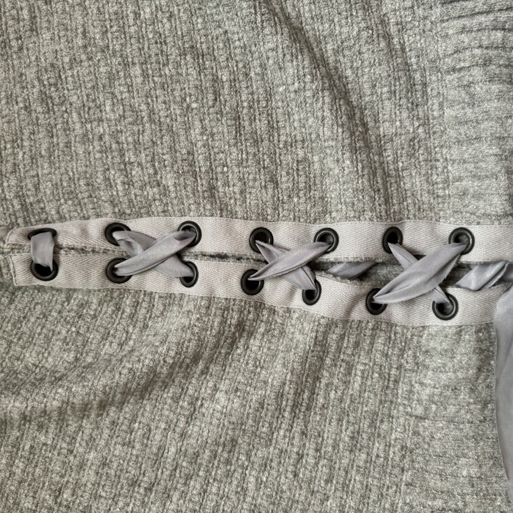 Free People Sweaters | Free People S/P Side Ribbon Sweater V Neck - Picture 4 of 5